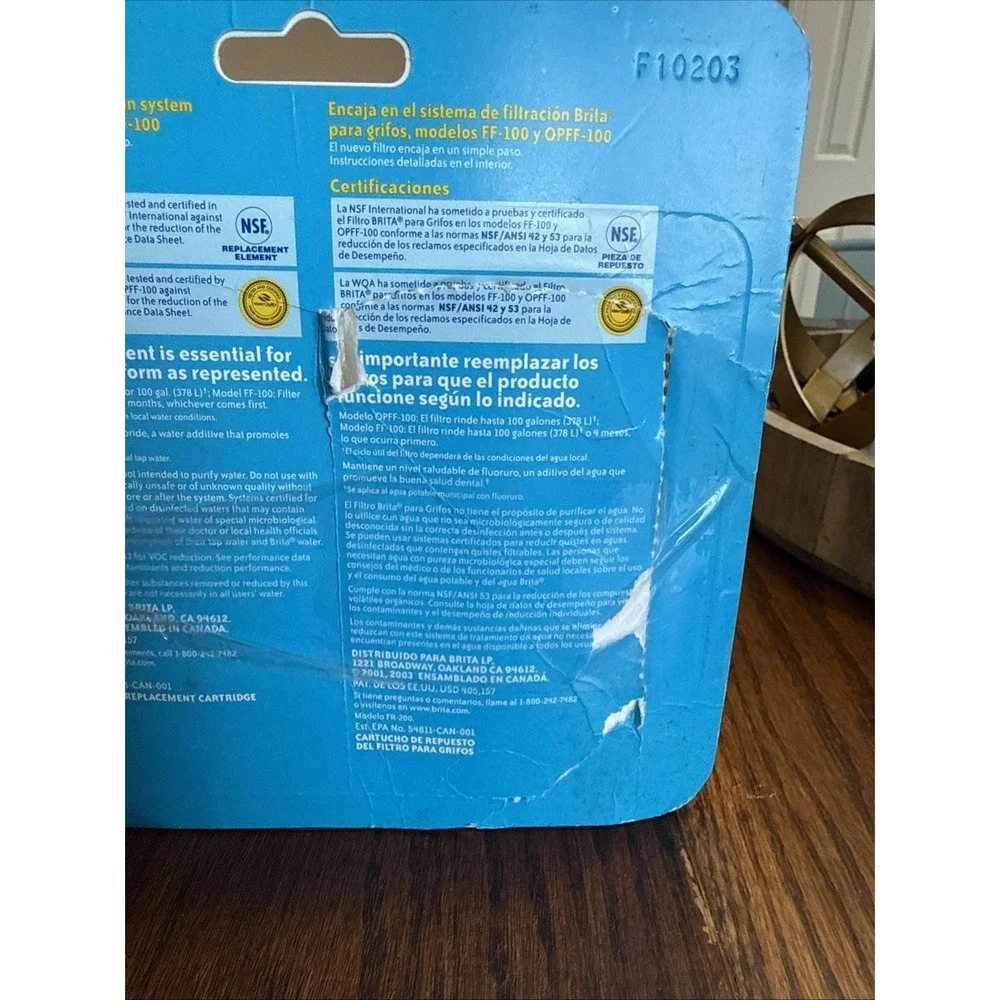 Brita On-Tap Faucet Water Filter Replacements, Chrome, 2 Count